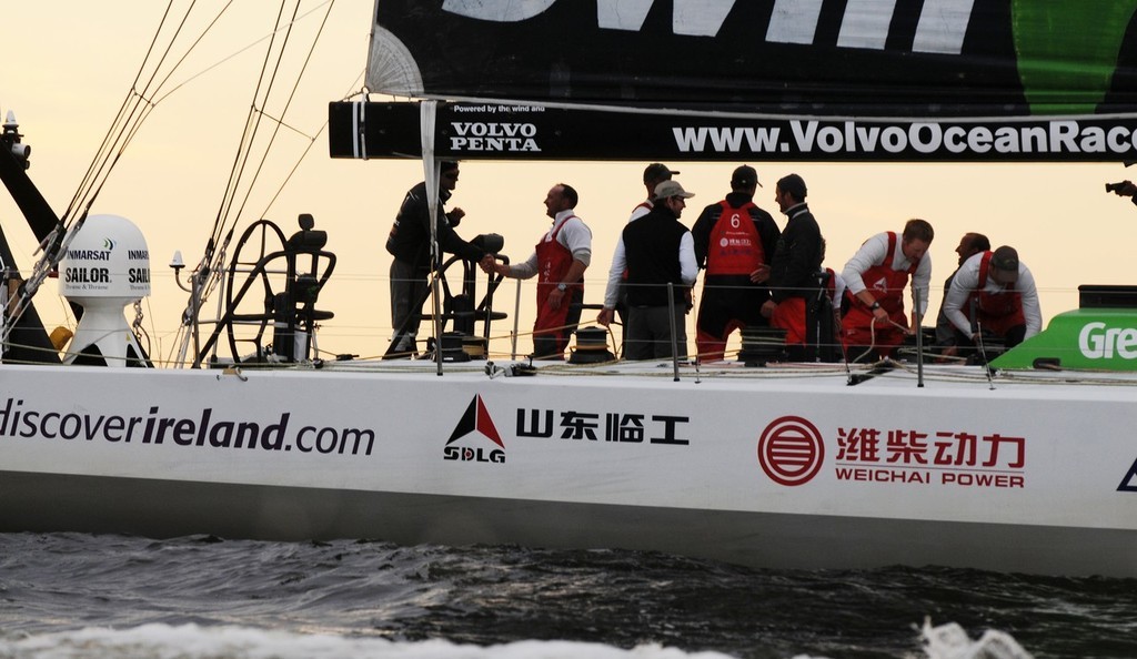 Green Dragon, skippered by Ian Walker (GBR) during the 2008-9 Volvo Ocean Race. ©  David Kneale/Volvo Ocean Race http://www.volvooceanrace.com/