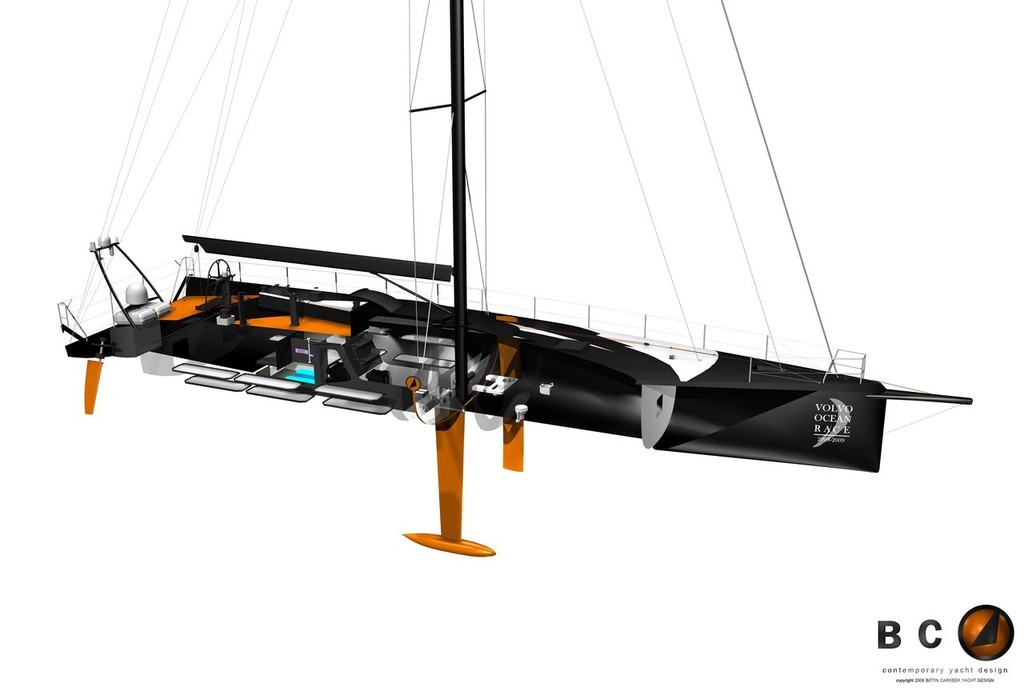 Volvo Open 70 Design Rendering From Botin Carkeek