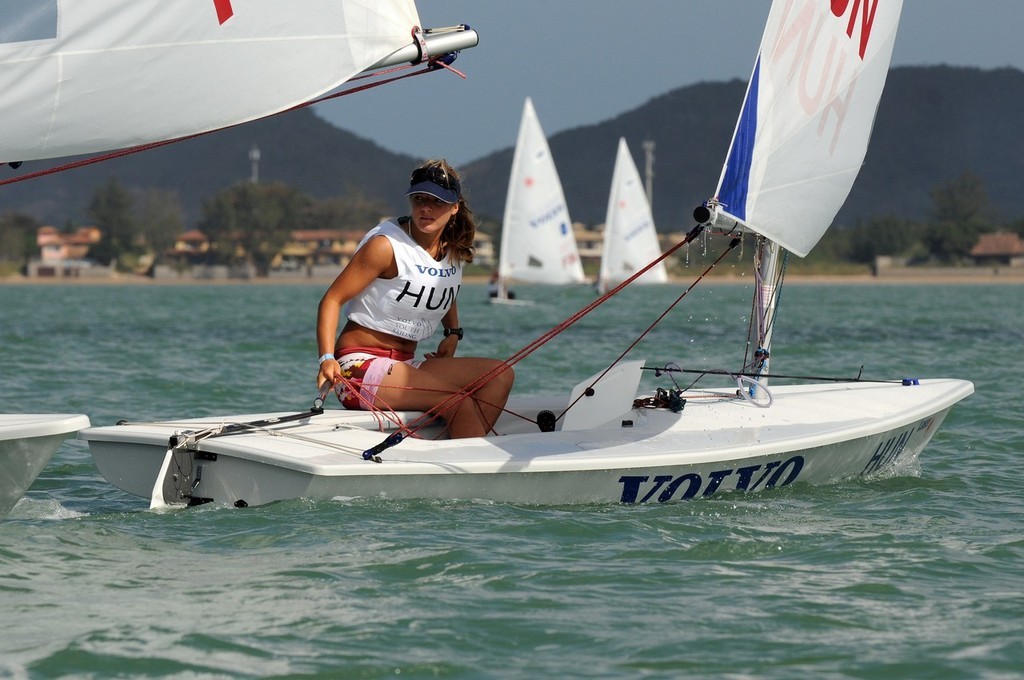 Zsod Juhsz representing Hungary in the Girls Laser Radial class at the Volvo Youth Sailing ISAF World Championship 2009 in Buzios, Brazil ©  David Kneale/Volvo Ocean Race http://www.volvooceanrace.com/