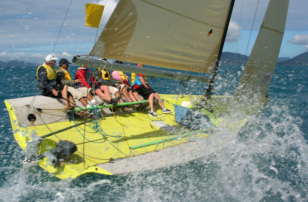 Vivace - Peter Sorensen's Bethwaite 8 entered in the Sports Boat division photo copyright Sail-World.com /AUS http://www.sail-world.com taken at  and featuring the  class