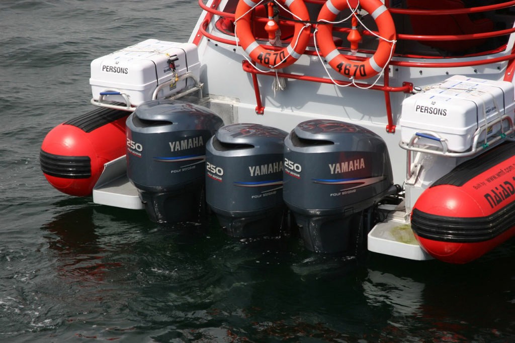 Wild Thing with three 250hp Yamaha motors photo copyright SW taken at  and featuring the  class
