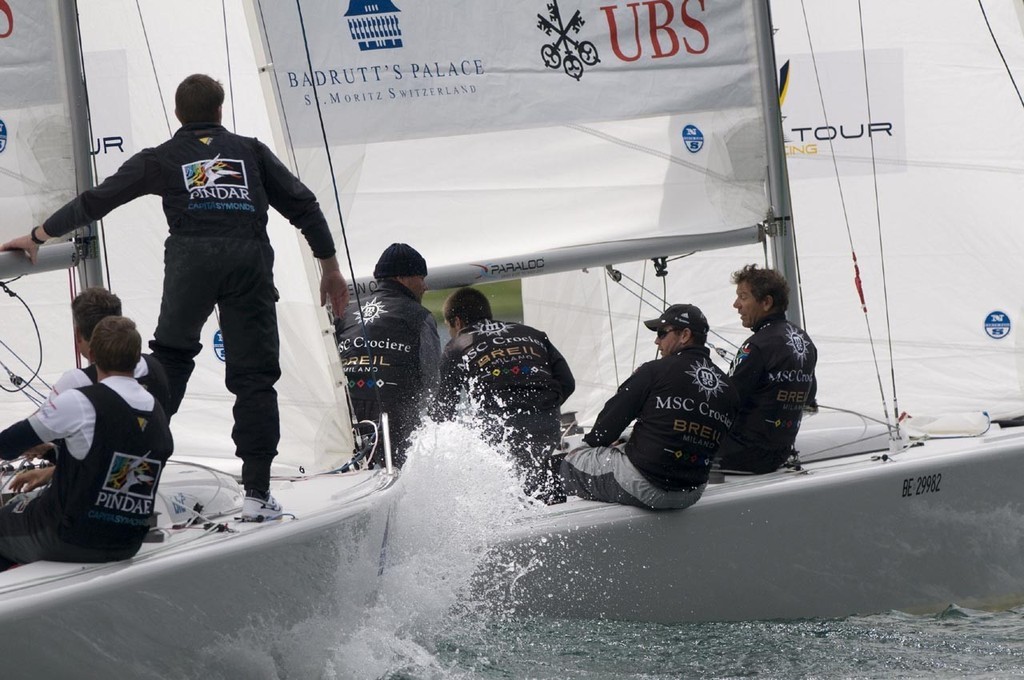 Williams V Cian - St Moritz Match Race 2008 photo copyright Loris von Siebenthal http://www.myimage.ch taken at  and featuring the  class