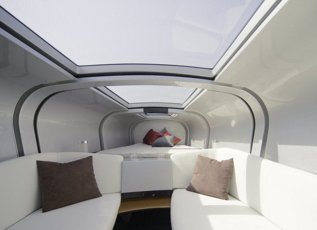 Inside, the materials and styling a reminiscent of a European supercar's design palette. photo copyright MIAA taken at  and featuring the  class