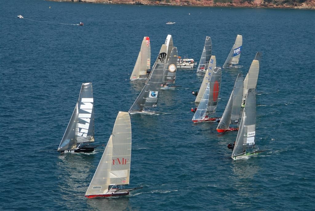 18ft Skiff European Championships © Christophe Favreau http://christophefavreau.photoshelter.com/