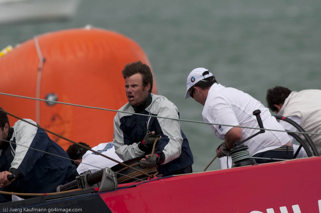 Later in the race the Greeks are all concentration © Juerg Kaufmann go4image.com http://www.go4image.com
