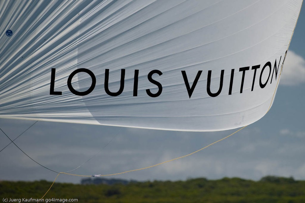 Spinnaker from the practice racing Louis Vuitton pacific Series © Juerg Kaufmann go4image.com http://www.go4image.com