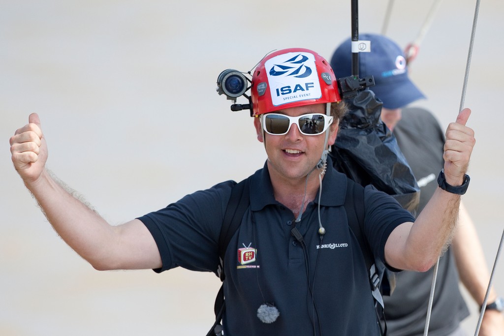 Television commentator Andy Green. Monsoon Cup 2009. Kuala Terengganu, Malaysia. 5 December 2009. Photo: Gareth Cooke/Subzero Images photo copyright Gareth Cooke Subzero Images/Monsoon Cup http://www.monsooncup.com.my taken at  and featuring the  class