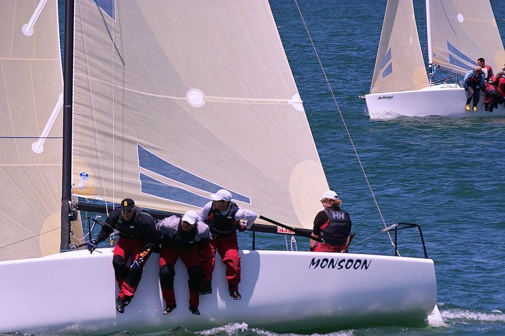 Bruce Ayres’ Monsoon, fourth overall - Autonet Mobile Melges 24 US Nationals-San Francisco)  © Chuck Lantz http://www.ChuckLantz.com