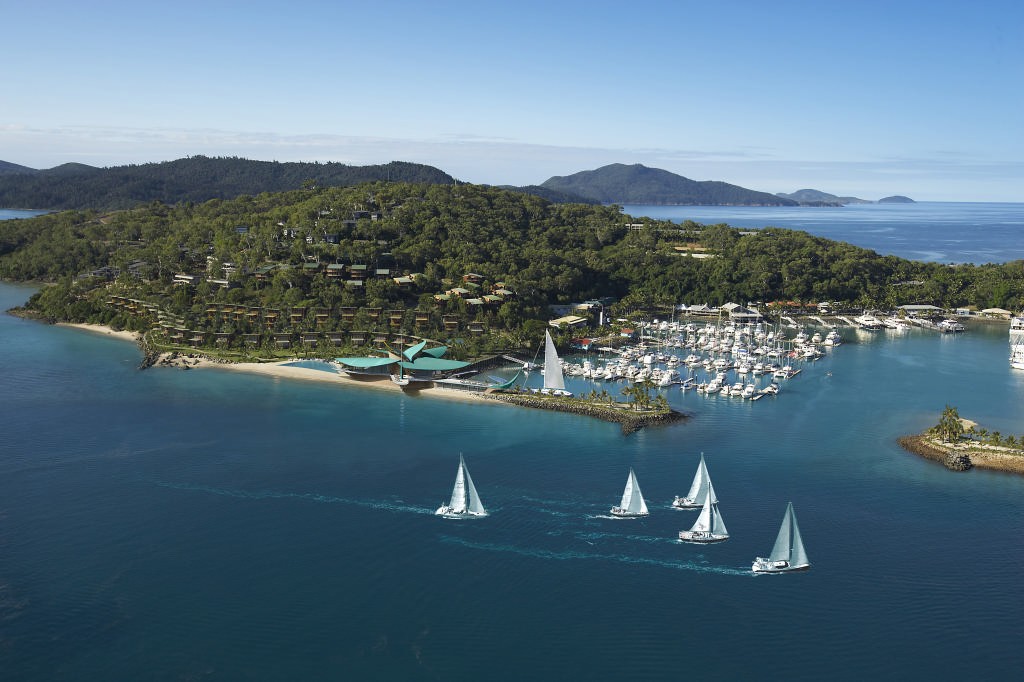 Aerial artist’s impression of GBRYC  © Hamilton Island www.hamiltonisland.com.au