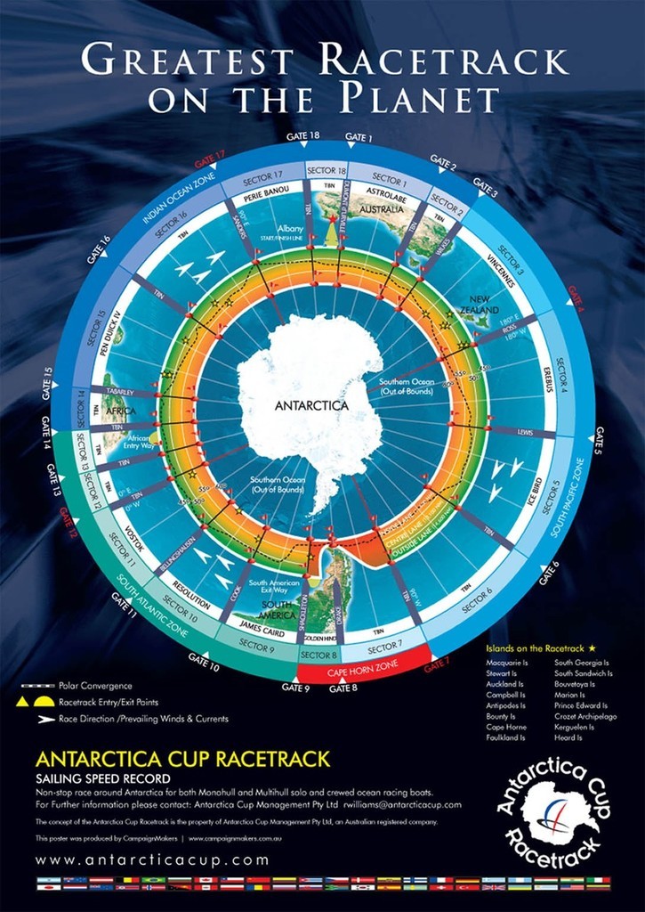 Antarctica Cup Race Course © Sail-World.com /AUS http://www.sail-world.com