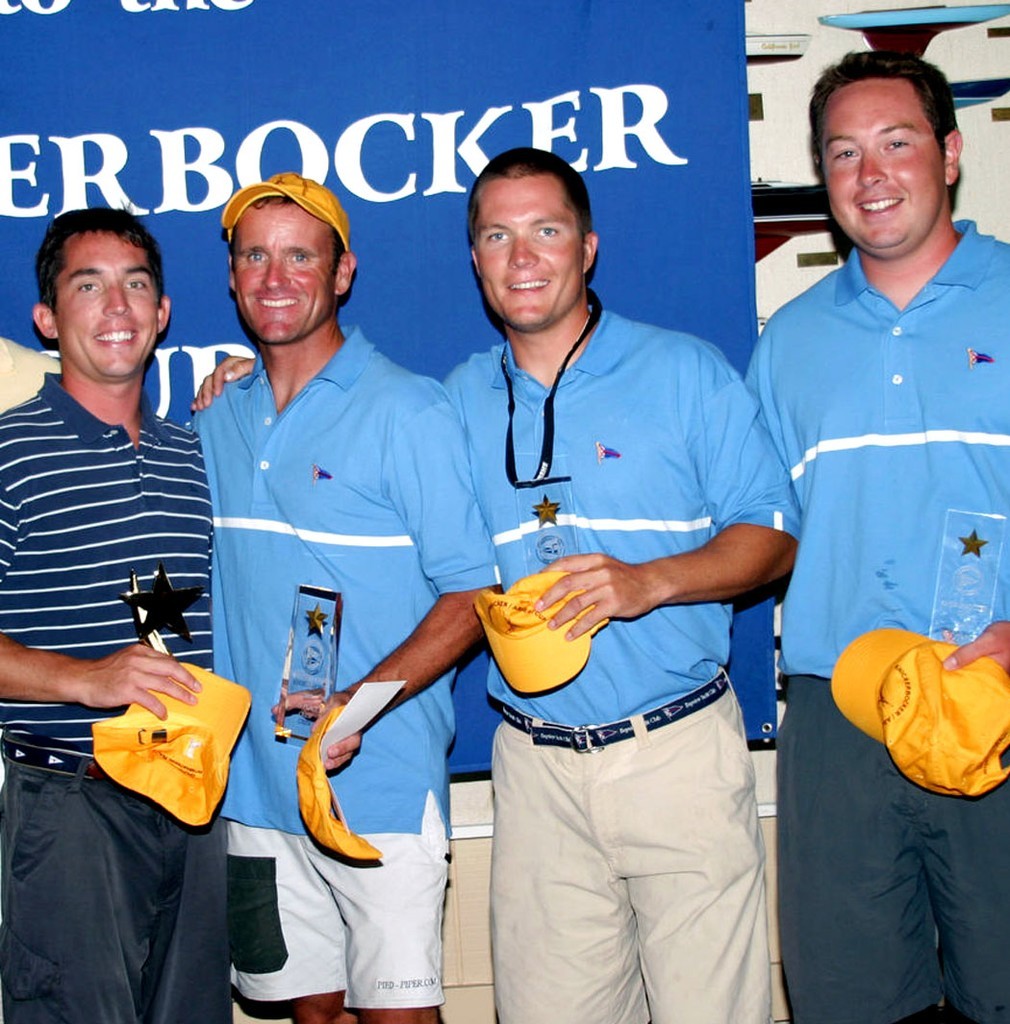 2007 Knickerbocker Cup winners (from left, skipper Chris VanTol, Mike Hoey, John VanTol, Mike Rehe -  VanTol Match Racing Team photos - Congressional Cup 2008 © Rich Roberts http://www.UnderTheSunPhotos.com