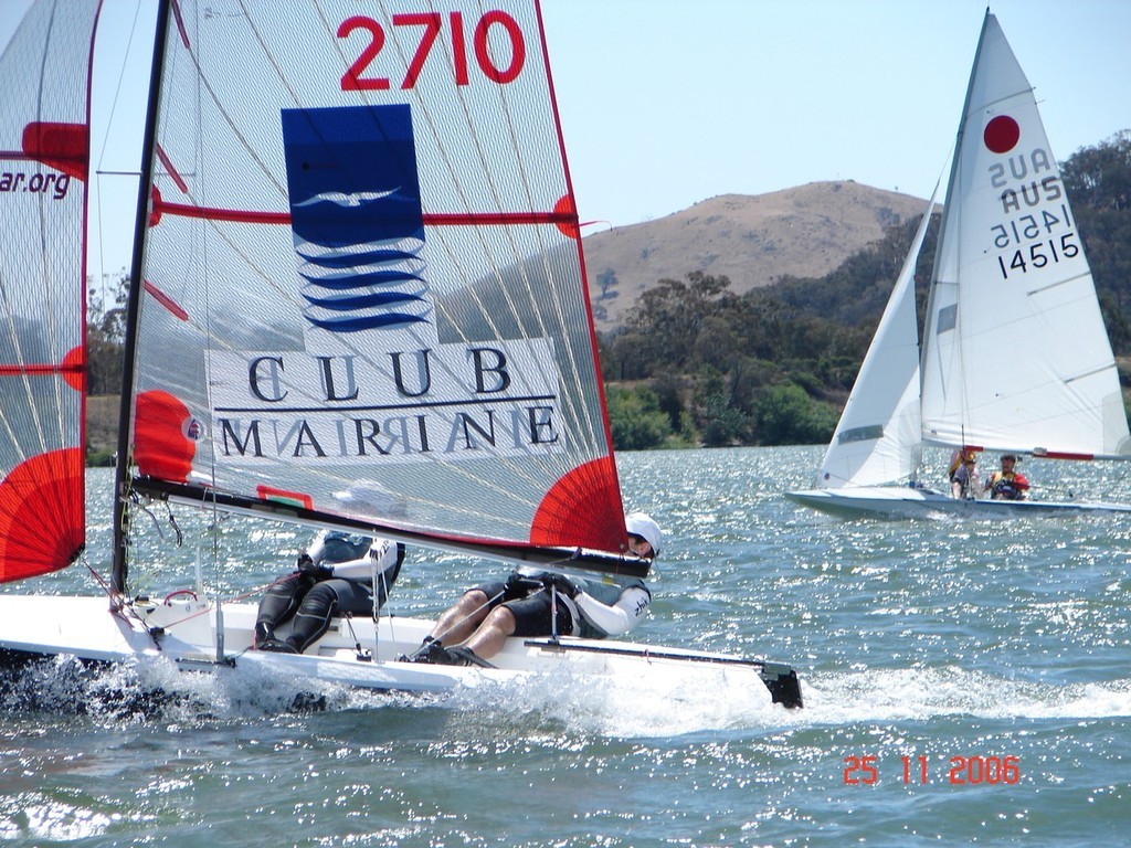 dinghy & SKB 06 094 photo copyright Martin Owen taken at  and featuring the  class