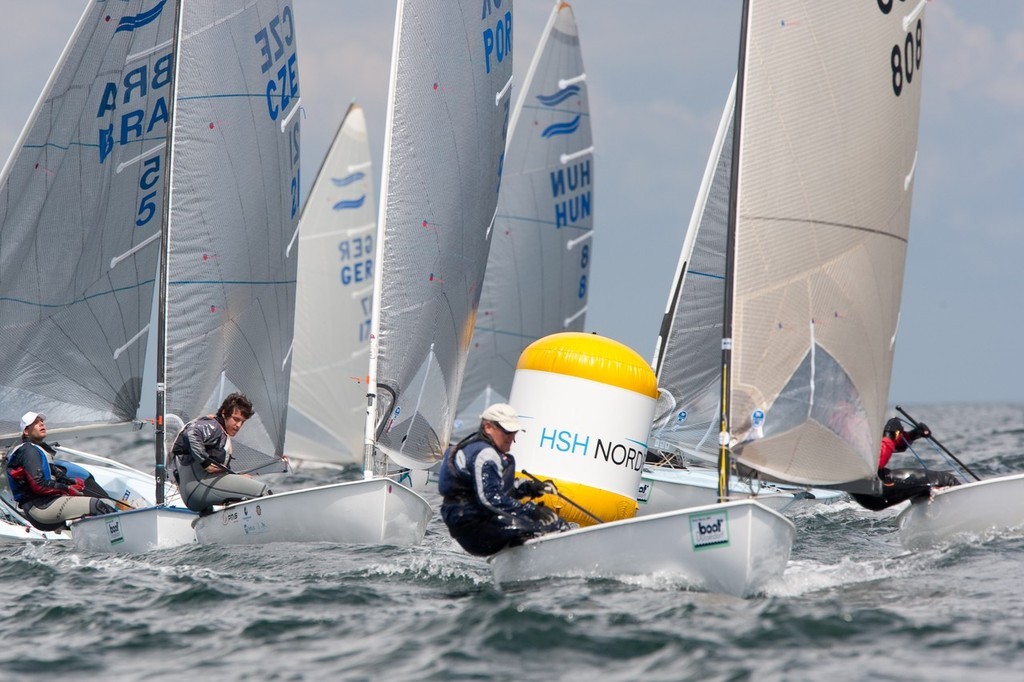 Finn race at Kieler Woche -  USA 808 Philip Ramming photo copyright Herman Hell Kiel Week 2009 taken at  and featuring the  class