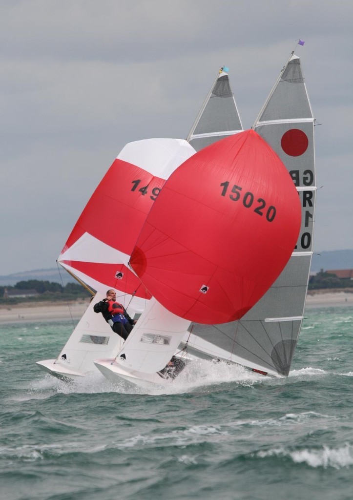 Fireball Open at Hayling Island photo copyright Will Tremlett http://www.h2ophotos.org.uk taken at  and featuring the  class