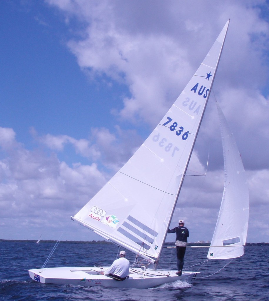 Iain Murray & Andrew Palfrey (AUS) Star Class photo copyright Australian Sailing Team http://www.australiansailingteam.com.au taken at  and featuring the  class