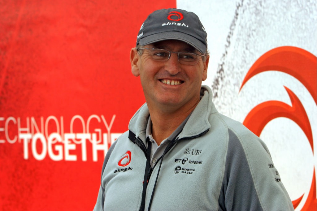 Hamish Ross, General Counsel for Alinghi photo copyright Ivo Rovira /Alinghi taken at  and featuring the  class