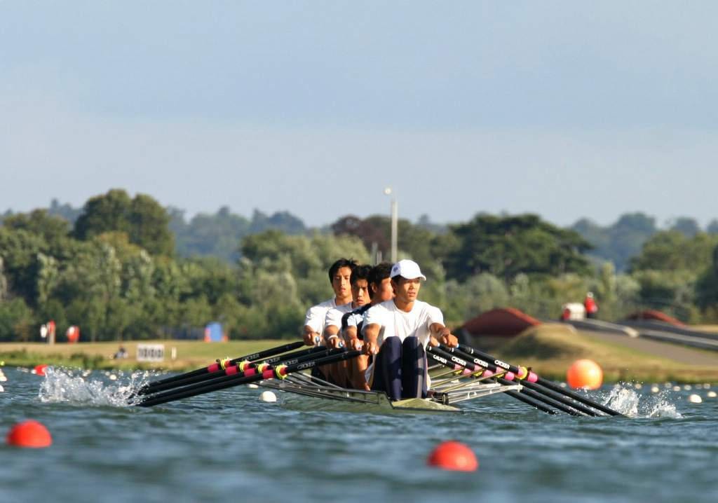 Men's Quad (KOR) photo copyright Rob Bristow www.rowinginfo.info taken at  and featuring the  class