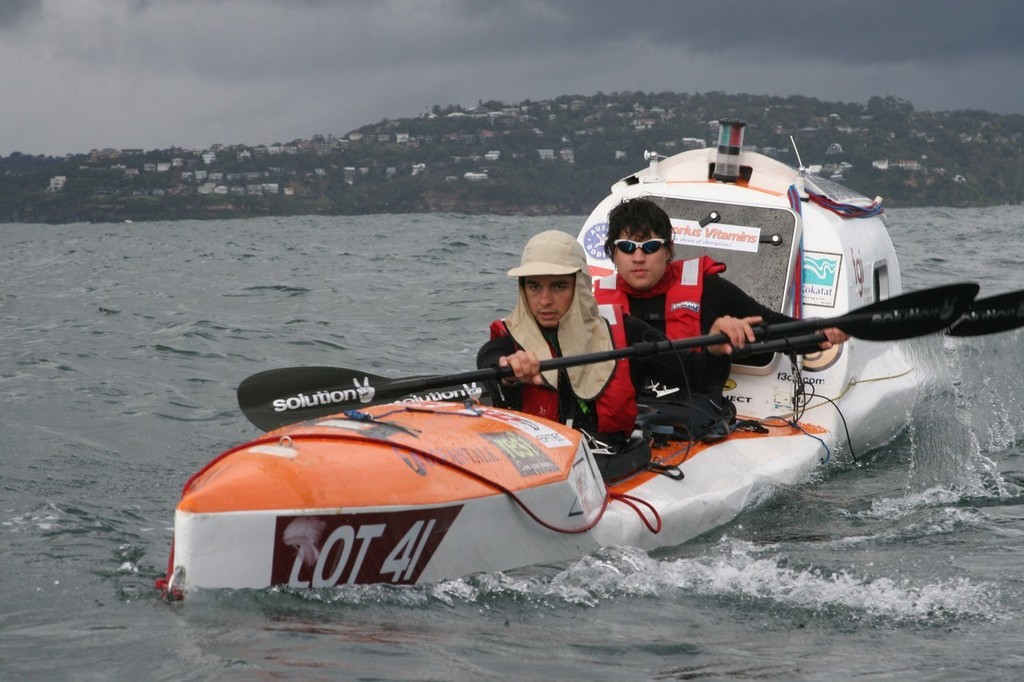 FGI supplied materials for James Castrission and Justin Jones in their successful Tasman kayak crossing: image courtesy of http://crossingtheditch.com.au photo copyright FGI http://www.fgi.com.au taken at  and featuring the  class
