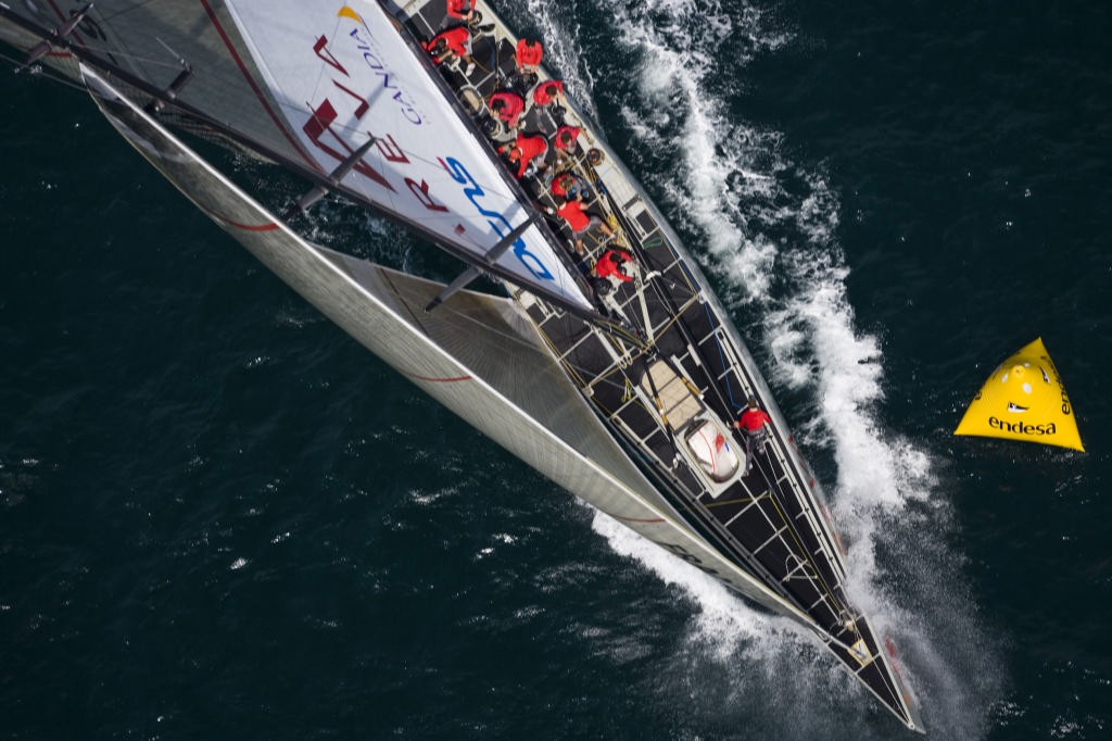 Areva racing in Flight 1 of Round Robin 2 had a fortunate win over +39 © ACM 2007/Carlo Borlenghi
