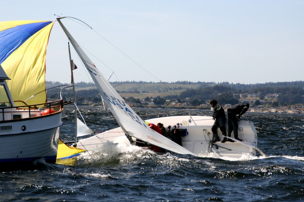 Unpredictable day - Melges 24 Pre-Worlds 2007 © Rich Roberts http://www.UnderTheSunPhotos.com