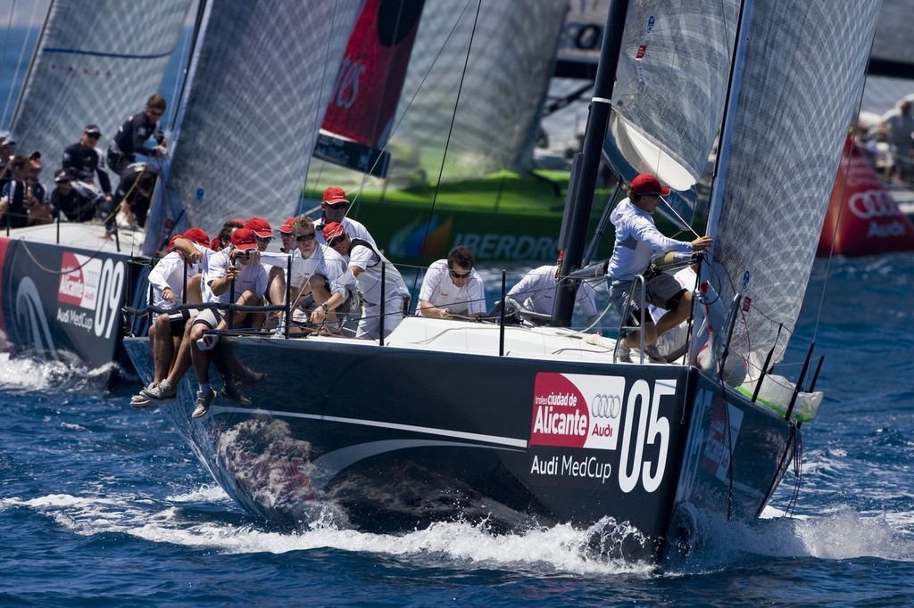 Day 4 Race 5 TP52 Artemis. Photo: Nico Martinez © Audi MedCup Circuit http://www.2008.medcup.org