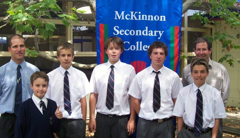 McKinnon Secondary College Victoria Harbour Schools Teams Racing Team photo copyright Yachting Victoria Inc . http://www.vic.yachting.org.au/ taken at  and featuring the  class