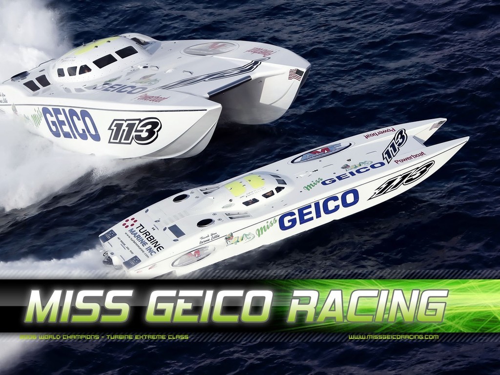 Miss Geico breaks offshore world records