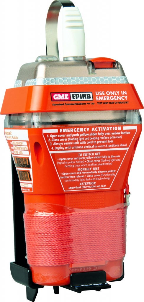 GME EPIRB photo copyright GME . www.gme.net.au taken at  and featuring the  class