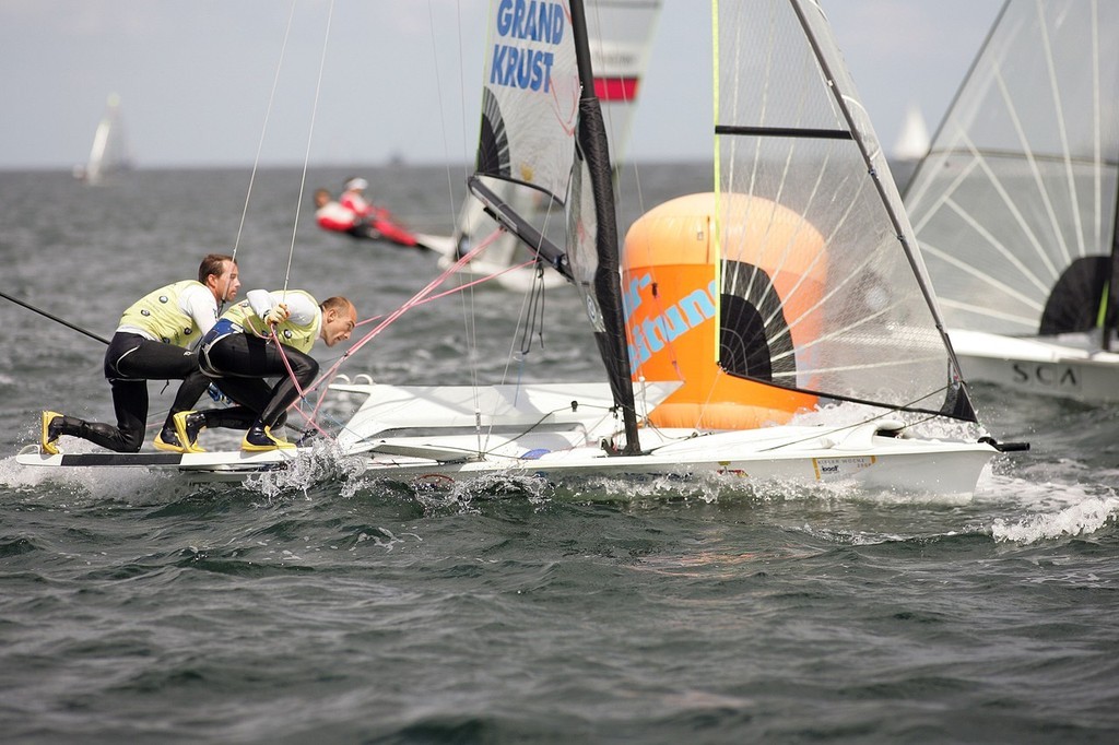 49er class Iker Martinez (ESP) © Herman Hell Kiel Week 2009