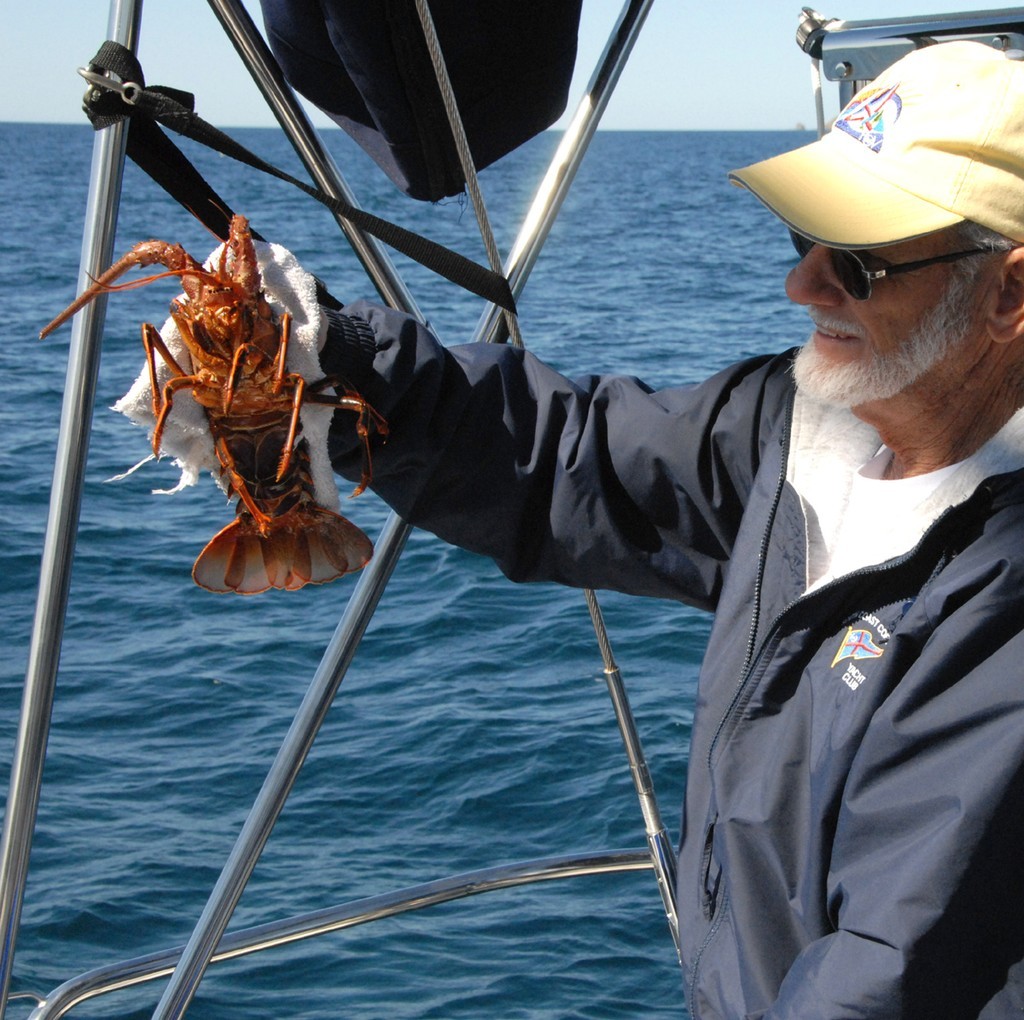 Doherty again, meeting a lobster. Photo: Steve Fink - PV09 Series © SW