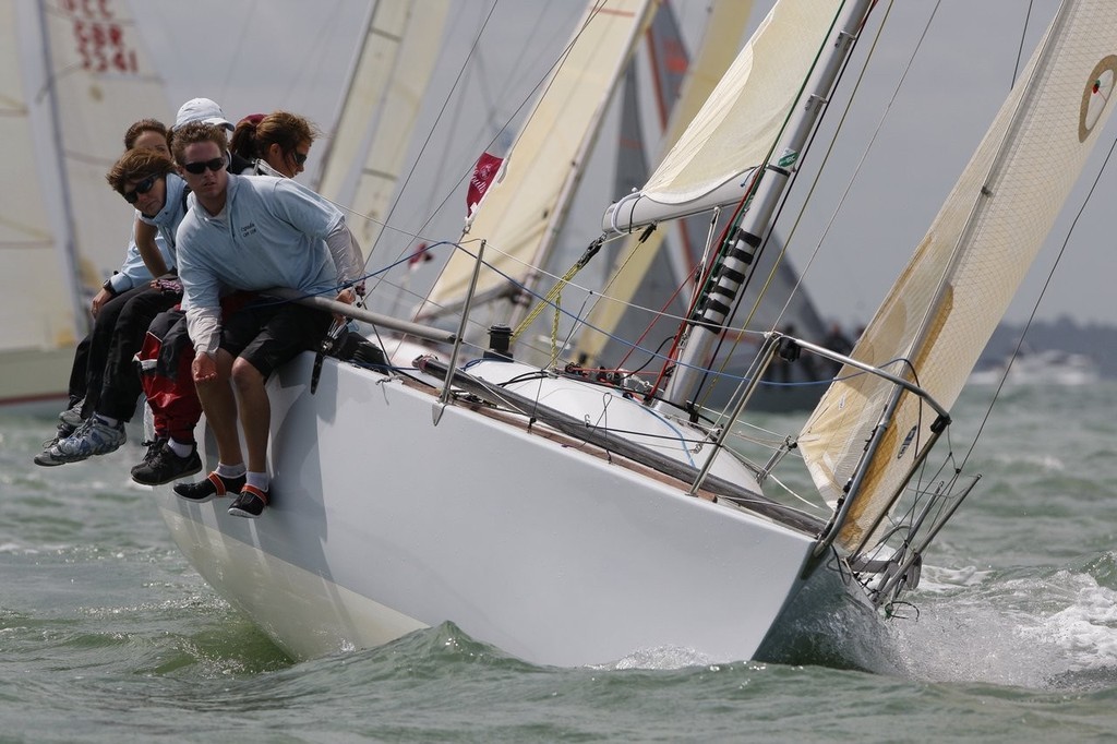 Espada,Louise Morton, racing on the final day of the Coutts Quarter Ton Cup, Cowes, Isle of Wight © Paul Wyeth / www.pwpictures.com http://www.pwpictures.com