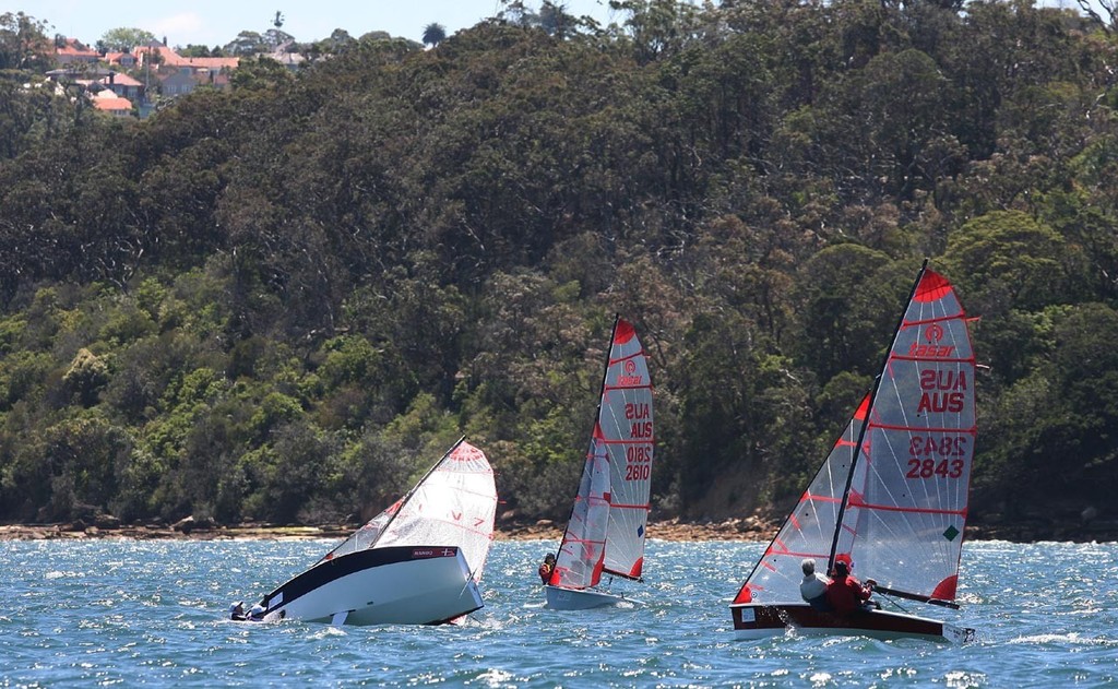 Crown Prince Frederik Christian and Christopher Meehan capsize in the Tasar 35+ sailing event during the Sydney 2009 World Masters Games at Woollahra Sailing Club on October 16, 2009. Photo by Craig Golding/Getty Images for Sydney 2009 World Masters Games © Getty Images