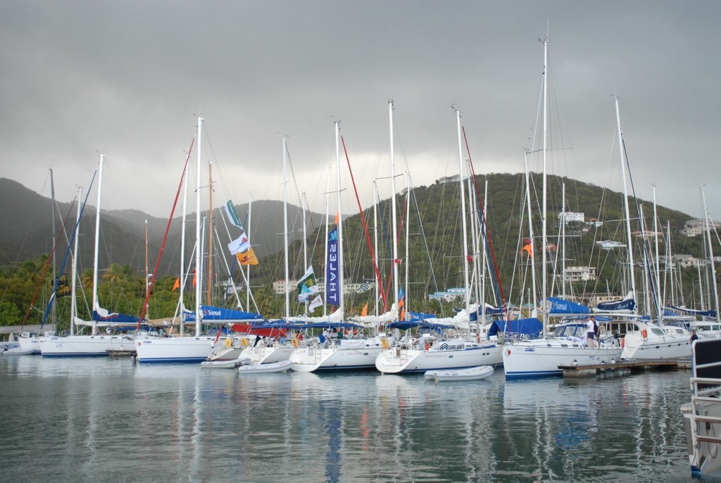 Scene At the Nanny Cay Marina Docks Photo: Todd Van Sickle photo copyright Caribbean Racing http://www.caribbeanracing.com taken at  and featuring the  class