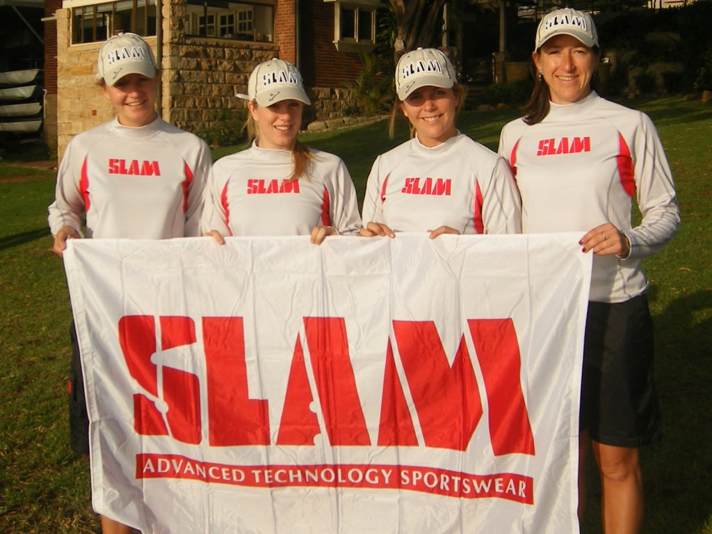 Team SLAM flies the flag © SLAM http://www.slamanz.com