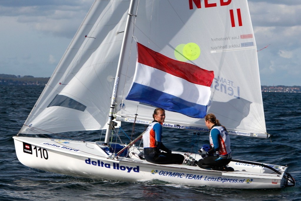 Lisa Westerhof and Lobke Berkhout - 470 World Championship 2009 © Per Heegaard – www.heegaardfotografi.dk