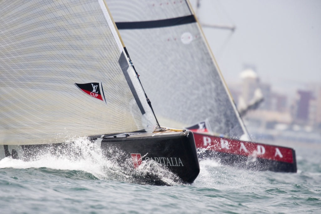 2013 Louis Vuitton Cup, Day 13 Prada against Mascalzone Latino Capitalia © ACM 2007/Carlo Borlenghi