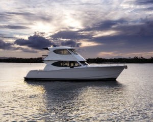 Maritimo 48 at dawn photo copyright Maritimo . http://www.maritimo.com.au taken at  and featuring the  class