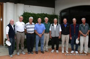 Some of the greats of US and World Sailing assembled for the Masters From left to right: George Hinman, Dave Irish, Malin Burnham, Don Trask, John Scarborough, Ray Lotto, Bruce Munro, Dick Tillman, Ron Holland
 photo copyright Chris Ray:Shutterfly.com www.crayivp.com taken at  and featuring the  class