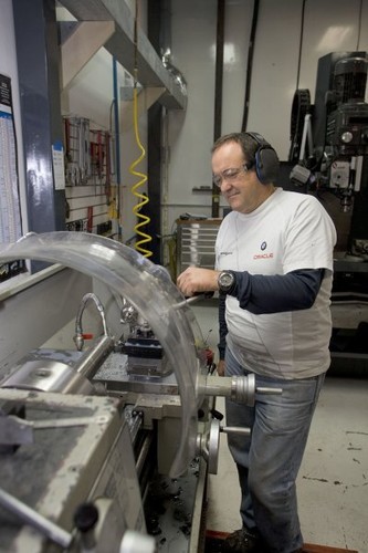 33rd America’s Cup - BMW ORACLE Racing - Cup yacht under construction in Anacortes (WA, USA) © Neil Rabinowitz