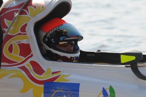 Timed trials for the Race 2 of Russia’s GP: pole position for Guido Cappellini Team Tamoil. In this picture Pierre Lundin China CTIC Team - picture by Vittorio Ubertone/Idea Marketing - Eighth Grand Prix of Russia © UIM F1 H2O World Championship http://www.f1boat.com