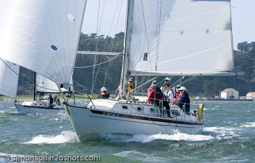 Islander 36 Nationals, San Francisco, October 2009 © Erik Simonson/ h2oshots.com