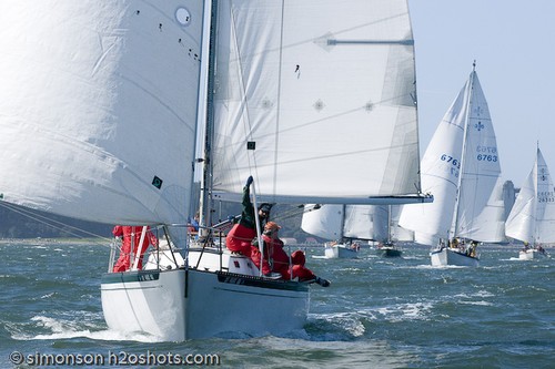 Islander 36 Nationals, San Francisco, October 2009 © Erik Simonson/ h2oshots.com