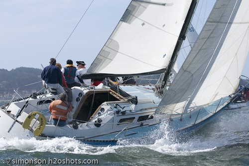 Islander 36 Nationals, San Francisco, October 2009 © Erik Simonson/ h2oshots.com