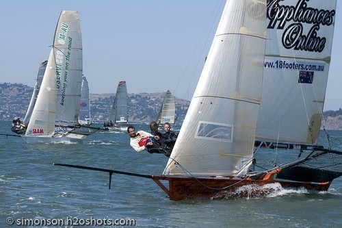 2009 18ft skiff International Series - San Francisco - Day 2 &copy; Erik Simonson/MarineMediaAlliance.com http://marinemediaalliance.com/gallery/