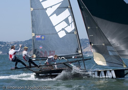 2009 18ft skiff International Series - San Francisco - Day 2 &copy; Erik Simonson/MarineMediaAlliance.com http://marinemediaalliance.com/gallery/