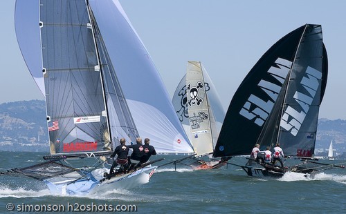 2009 18ft skiff International Series - San Francisco - Day 2 &copy; Erik Simonson/MarineMediaAlliance.com http://marinemediaalliance.com/gallery/