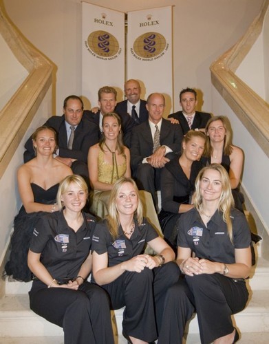 The Nominees from top left: Bruno PRADA & Robert SCHEIDT (BRA), Vincenzo ONORATO (ITA), Ed BAIRD (USA), Rohan VEAL (AUS), Marcelien DE KONING & Lobke BERKHOUT (NED), Evi VAN ACKER (BEL), Claire LEROY (FRA), Sarah AYTON, Sarah WEBB & Pippa WILSON (GBR) ISAF Rolex World Sailor of the Year Awards 2007 ©  Rolex / Carlo Borlenghi http://www.carloborlenghi.net