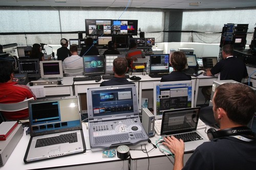  Behind the scenes television setups have become very complex - has the technology over-run the ability to show the story? Monsoon Cup 2009.  © Gareth Cooke Subzero Images/Monsoon Cup http://www.monsooncup.com.my
