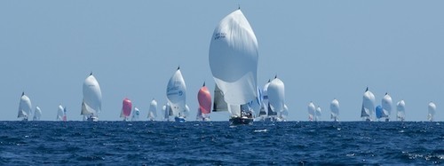 The RI fleet. Copa del Rey, Palma, Mallorca, Spain 5/8/2009 © Chris Cameron www.chriscameron.co.nz