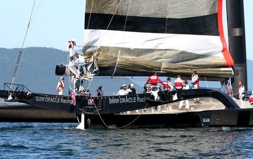 BMW Oracle Racing - Anacortes September 2008 © Dick Enersen http://dickenersen.smugmug.com